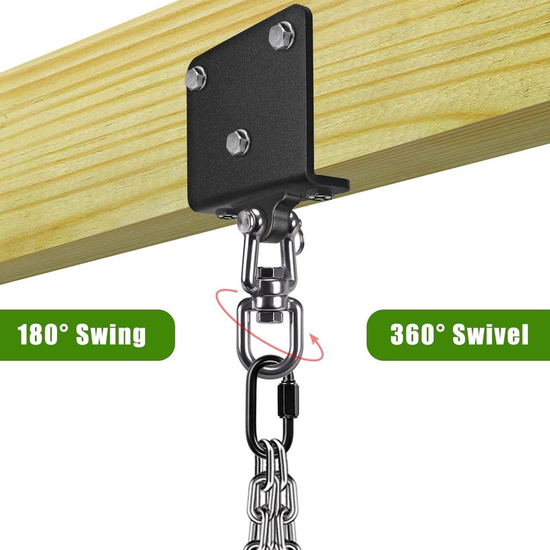 BeneLabel حامل حقيبة الملاكمة للتركيب على العارضة مع دوران 360° - Image 3